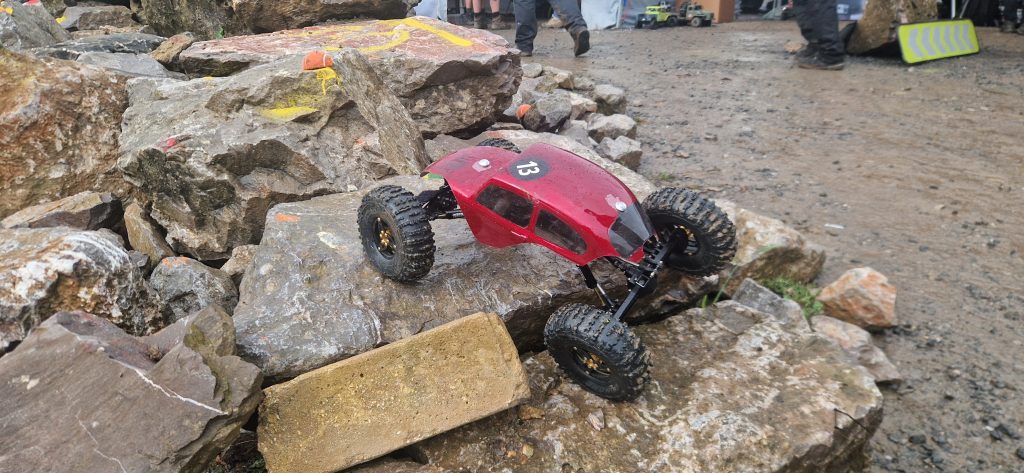 RC model of red buggy at Southern Scale Trail 2026